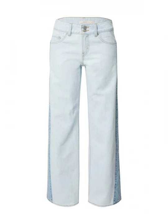 Foto van product LEVI'S ® Jeans 'Superlow Loose Stripe' blauw denim / lichtblauw
