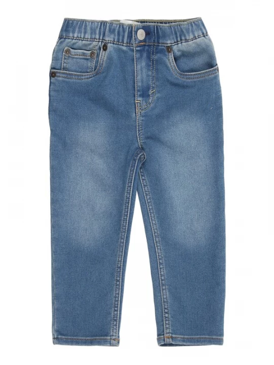 Foto van product Levi's Kids Jeans 'LVB Slim Dobby Pull On' blauw denim