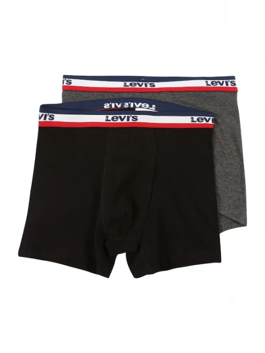 Foto van product Levi's Kids Onderbroek marine / grijs gemêleerd / lichtrood / zwart / wit