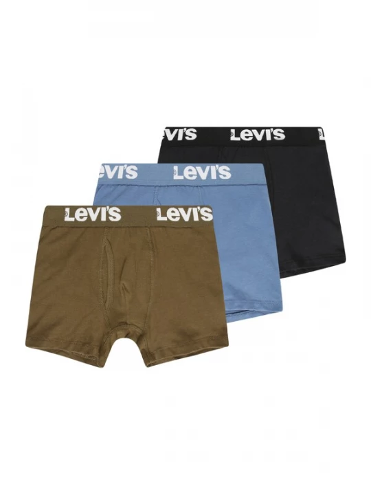 Foto van product Levi's Kids Onderbroek smoky blue / kaki / zwart / wit