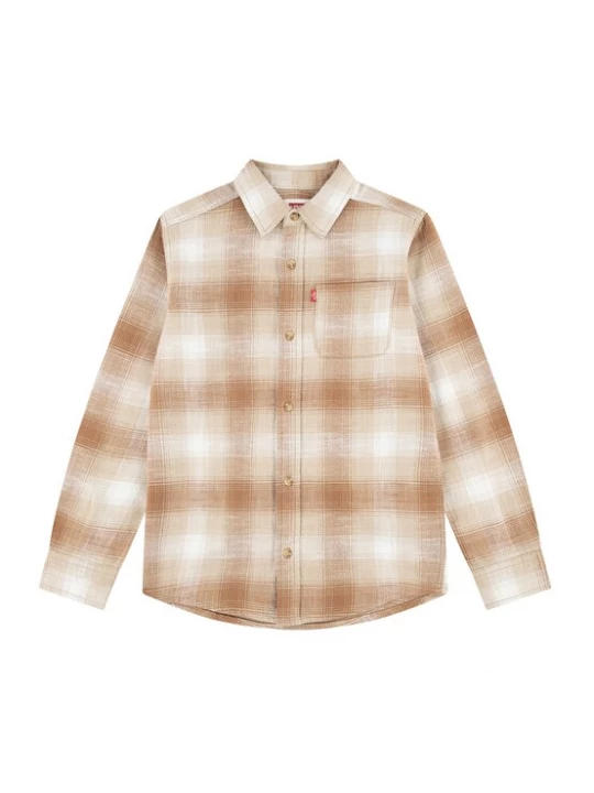 Foto van product Levi's Kids Overhemd brokaat / cappuccino / wit