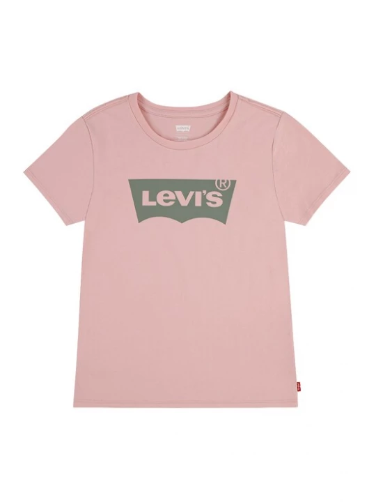Foto van product Levi's Kids Shirt 'BATWING' grijs / oudroze