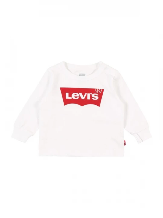 Foto van product Levi's Kids Shirt 'Batwing' rood / wit