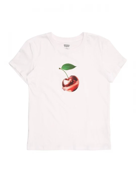 Foto van product Levi's Kids Shirt 'Disco Cherry' groen / bourgogne / wit