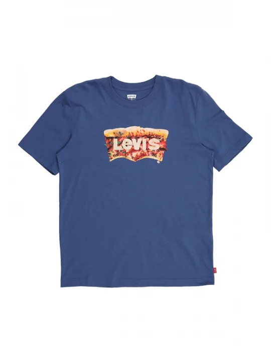 Foto van product Levi's Kids Shirt donkerblauw / oranje / rood / wit