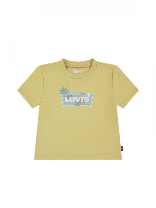 Foto van product Levi's Kids Shirt 'LEVI'S kids LVB HIGH TIDE BATWING TEE T-SHIRT' geel