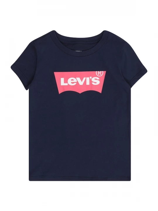 Foto van product Levi's Kids Shirt navy / pink / wit