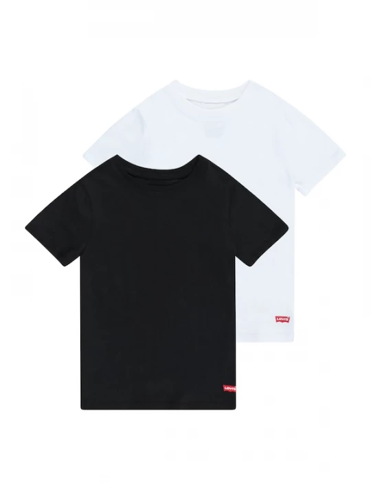 Foto van product Levi's Kids Shirt pastelblauw / knalrood / zwart / offwhite