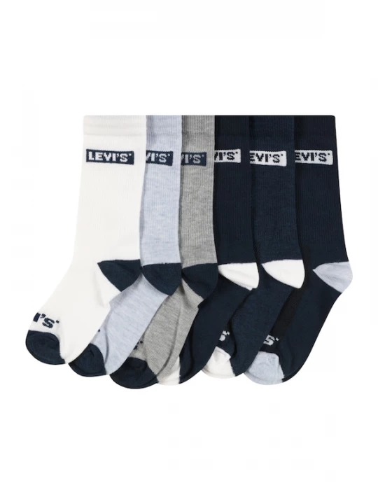 Foto van product Levi's Kids Sokken navy / opaal / grijs gemêleerd / wit
