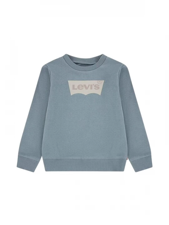 Foto van product Levi's Kids Trui 'LVB FRENCH TERRY BATWING PO FELPA' lichtblauw