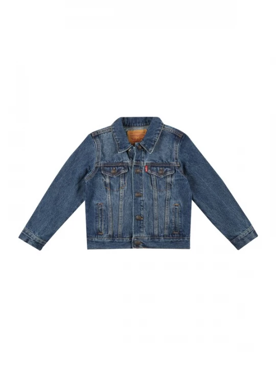 Foto van product Levi's Kids Tussenjas blauw denim