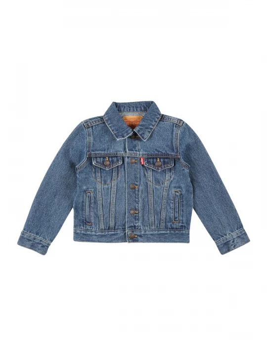 Foto van product Levi's Kids Tussenjas blauw denim