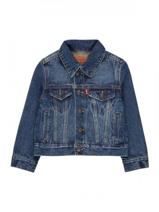 Foto van product Levi's Kids Tussenjas blauw denim