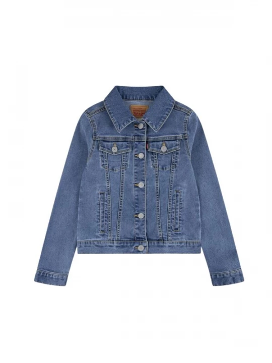 Foto van product Levi's Kids Tussenjas 'LEVI'S kids STRETCH TRUCKER JACKET GIUBBINO' blauw