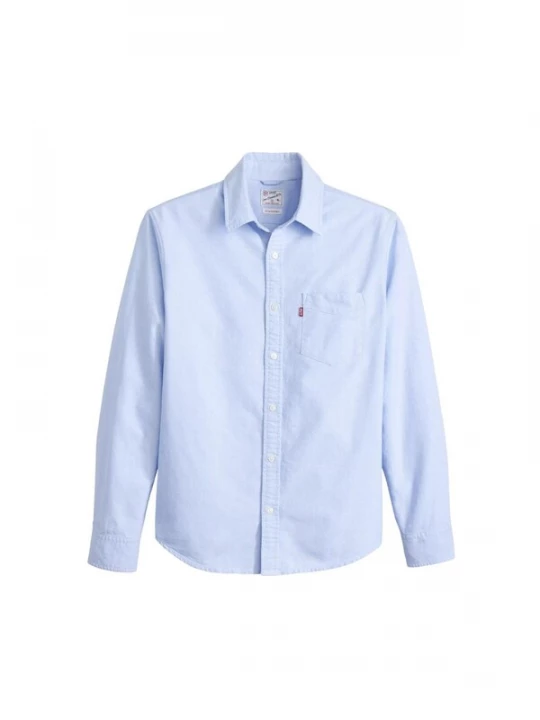 Foto van product LEVI'S ® Overhemd 'LEVI'S SUNSET 1 POCKET STANDARD CAMICIA' blauw