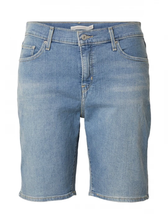Foto van product Levi's® Plus Jeans 'Shaping Bermuda Shorts (Plus Size)' blauw denim