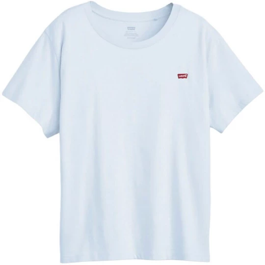Foto van product Levi's® Plus Shirt 'Perfect Tee (Plus Size)' lichtblauw