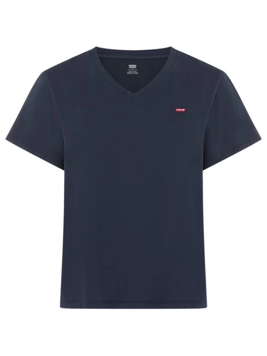 Foto van product Levi's® Plus Shirt 'Perfect Vneck Tee' marine