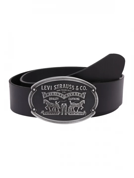 Foto van product LEVI'S ® Riem 'Billy' zilvergrijs / zwart