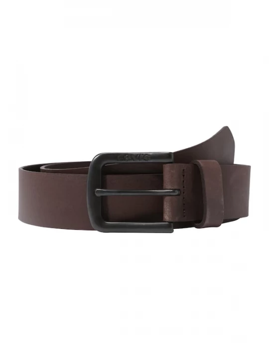 Foto van product LEVI'S ® Riem 'Seine Metal Belt' donkerbruin