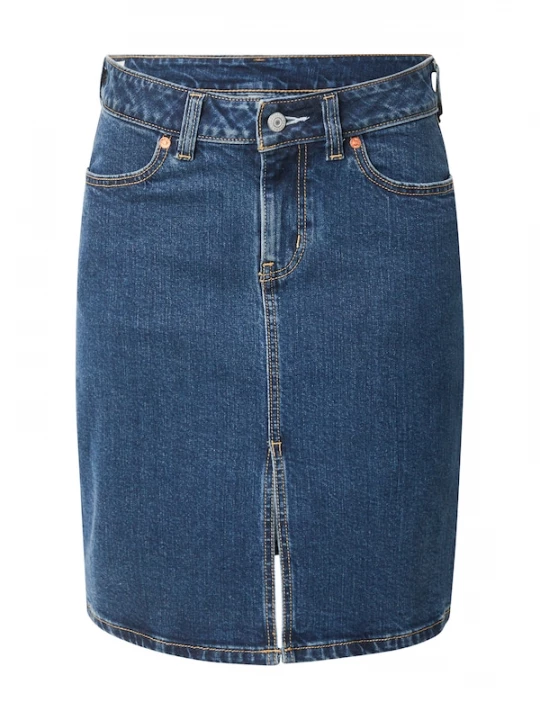 Foto van product LEVI'S ® Rok 'Low Midi Skirt' blauw denim