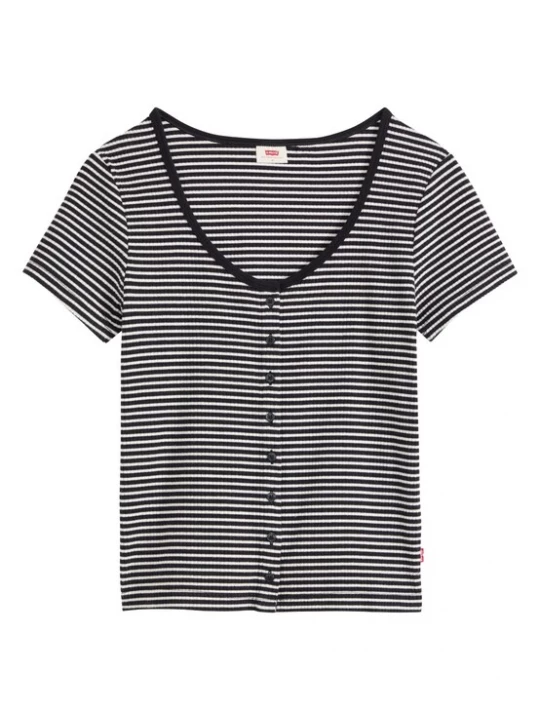 Foto van product LEVI'S ® Shirt 'AUSTEN' zwart / wit