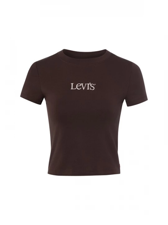 Foto van product LEVI'S ® Shirt chocoladebruin / wit