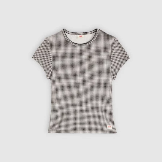 Foto van product LEVI'S ® Shirt 'DRY GOODS SS POINTELLE TEE BLACKS' gemengde kleuren