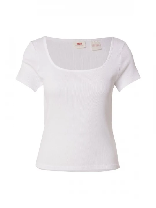 Foto van product LEVI'S ® Shirt 'Essential Square Neck Tee' wit