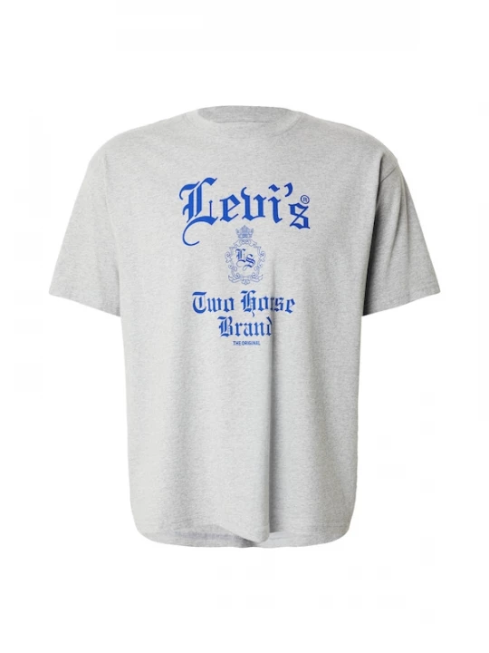 Foto van product LEVI'S ® Shirt 'Graphic Boxy Tee' blauw / grijs gemêleerd