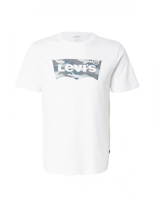 Foto van product LEVI'S ® Shirt 'Graphic Crewneck Tee' lichtblauw / petrol / natuurwit