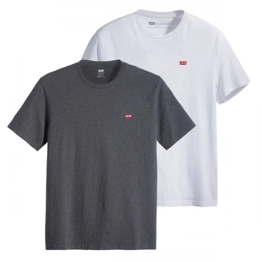 Foto van product LEVI'S ® Shirt grijs gemêleerd / wit