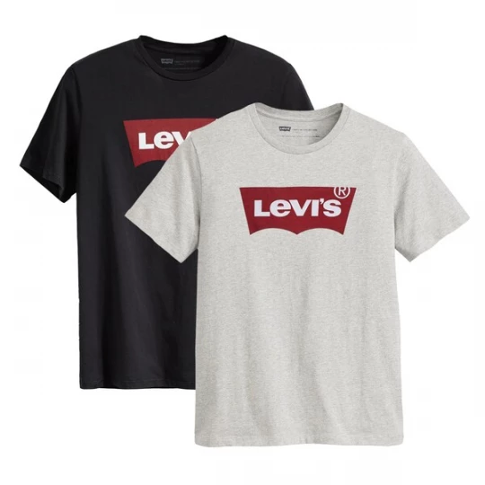 Foto van product LEVI'S ® Shirt grijs / rood / zwart / wit