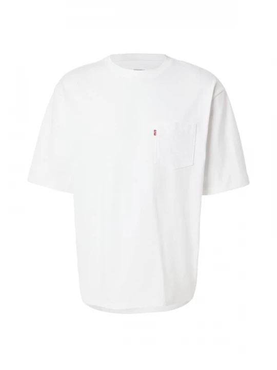 Foto van product LEVI'S ® Shirt 'Half-Sleeve Pocket Tee' wit