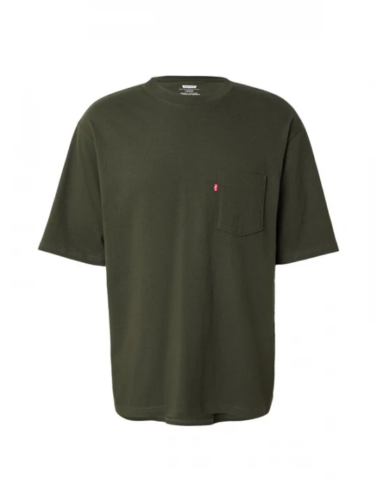 Foto van product LEVI'S ® Shirt 'Half Sleeve Tee' olijfgroen