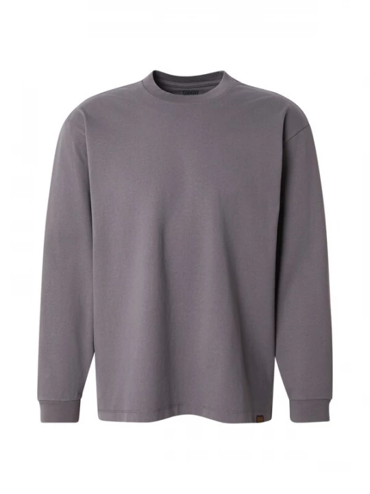 Foto van product LEVI'S ® Shirt 'LS Workwear Tee' basaltgrijs