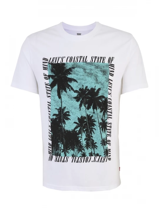 Foto van product LEVI'S ® Shirt mintgroen / zwart / wit