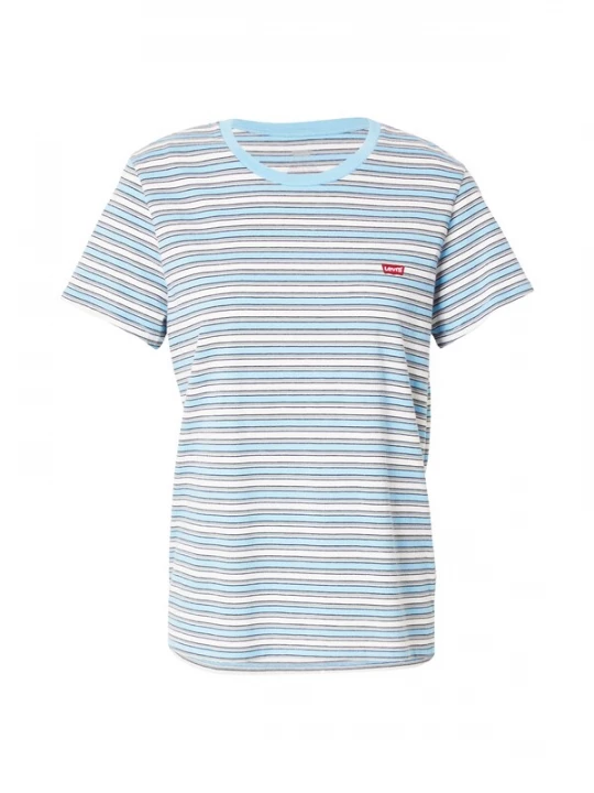 Foto van product LEVI'S ® Shirt 'PERFECT' lichtblauw / zwart / wit
