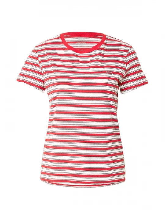 Foto van product LEVI'S ® Shirt 'PERFECT' rood / offwhite