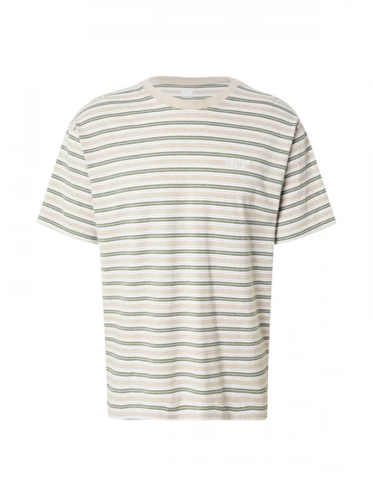 Foto van product LEVI'S ® Shirt 'Red Tab' lichtbruin / olijfgroen / wit