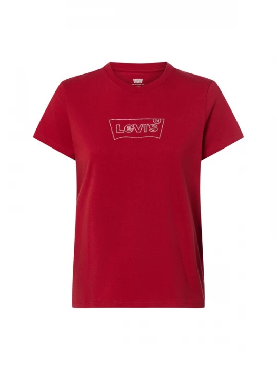 Foto van product LEVI'S ® Shirt 'The Perfect' donkerrood