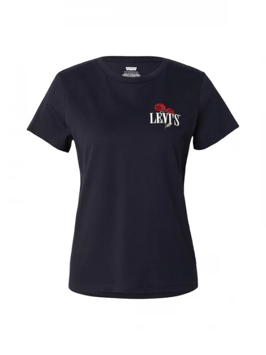 Foto van product LEVI'S ® Shirt 'The Perfect' kaki / knalrood / zwart / wit
