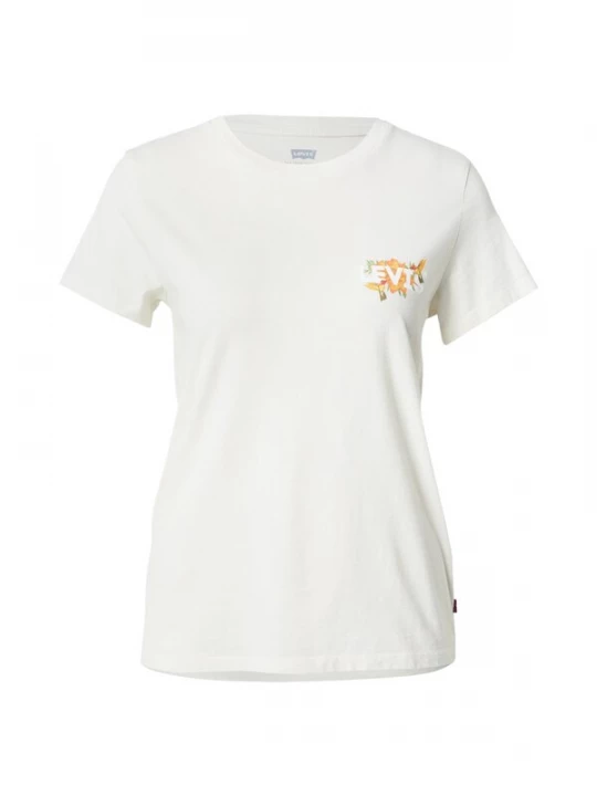 Foto van product LEVI'S ® Shirt 'The Perfect' lichtgroen / oranje / lichtoranje / wit