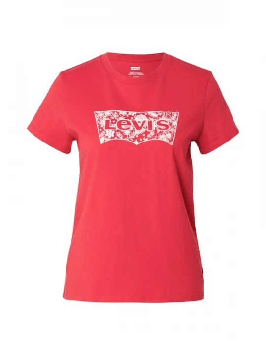 Foto van product LEVI'S ® Shirt 'THE PERFECT' rood / offwhite