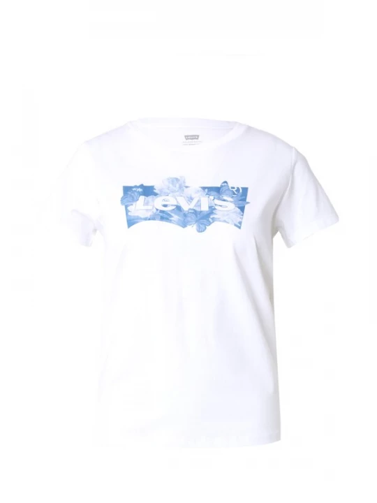 Foto van product LEVI'S ® Shirt 'The Perfect' saffier / duifblauw / wit