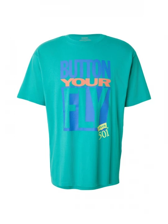 Foto van product LEVI'S ® Shirt turquoise / donkerblauw / geel / donkeroranje