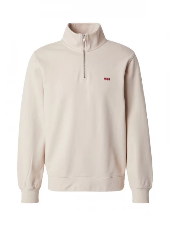 Foto van product LEVI'S ® Sweatshirt 'Original Housemark Quarter-Zip Pullover' crème