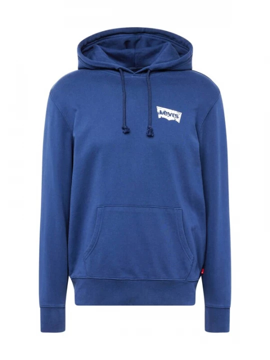Foto van product LEVI'S ® Sweatshirt 'Standard Graphic Hoodie' enziaan / wit