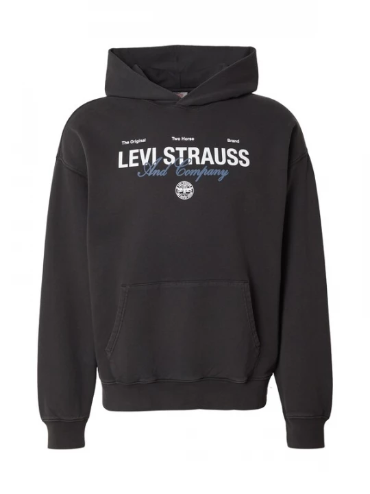 Foto van product LEVI'S ® Sweatshirt 'Sunset Graphic Hoodie' saffier / zwart / wit