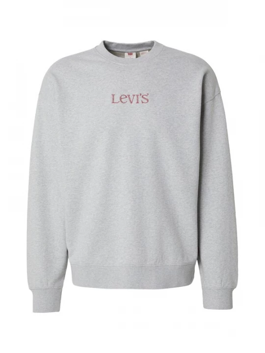 Foto van product LEVI'S ® Sweatshirt 'SUNSET' lichtgrijs / bordeaux